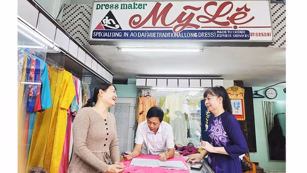 Tiệm may Mỹ Lệ như một chứng nhân của lịch sử với những đổi thay qua năm tháng.