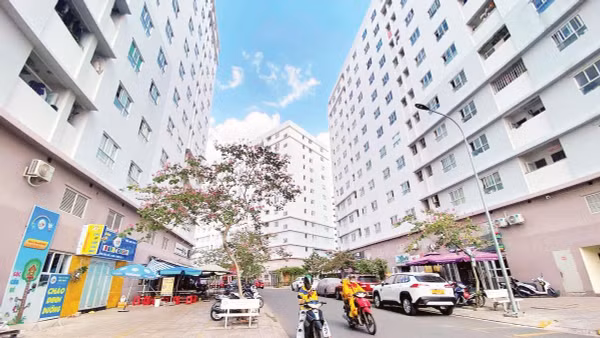 Khu nhà ở xã hội Chương Dương Home, phường Thủ Đức.