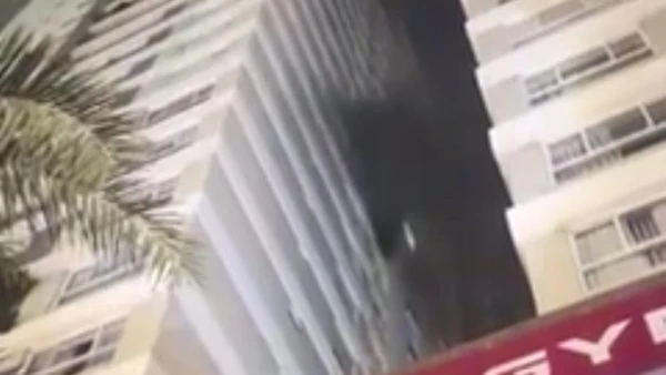 Hình ảnh căn hộ xảy ra vụ cháy. (Ảnh: CTV)