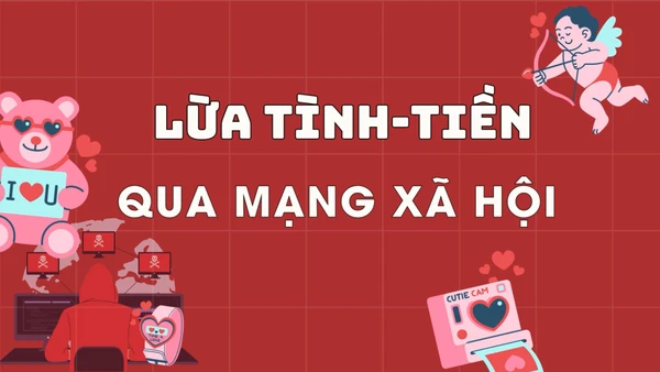 Lừa tình-tiền qua mạng xã hội.