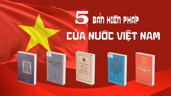 5 bản Hiến pháp của nước Việt Nam