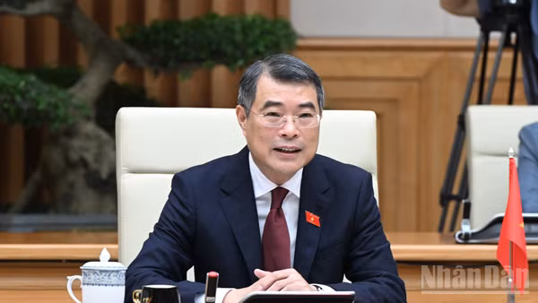 Thủ tướng Chính phủ Lê Minh Hưng. (Ảnh: Trần Hải)