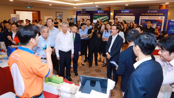 Một hoạt động giới thiệu sản phẩm của doanh nghiệp. (Ảnh: CTV)