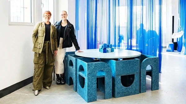 Một sản phẩm nội thất thân thiện với môi trường. Ảnh: PARTICLE