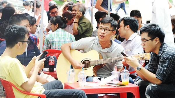 Quán sinh viên. Ảnh: NAM ANH