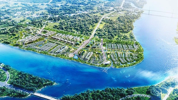 Phối cảnh khu đô thị du lịch Đại Phước (Đồng Nai).