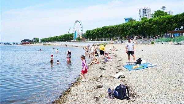 Nhiệt độ cao bất thường tại Vladivostok
