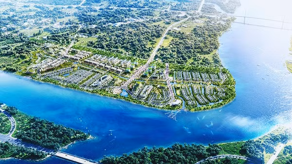 Phối cảnh khu đô thị du lịch Đại Phước (Đồng Nai).