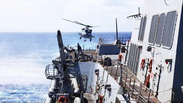 Mỹ triển khai hoạt động quân sự tại Caribe. Ảnh: DEFENSE.GOV