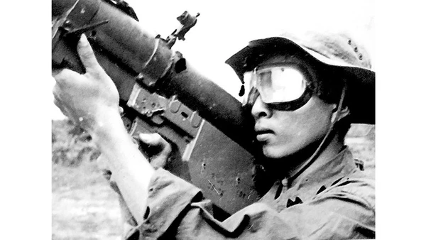 Tên lửa vác vai A72. Ảnh: Bảo tàng Phòng không - Không quân