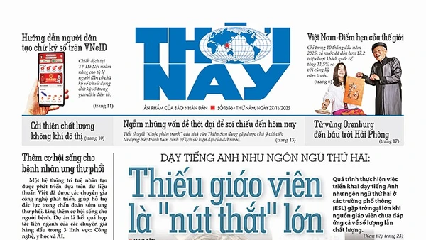 Đón đọc Thời Nay số 1656, phát hành thứ năm, ngày 27/11