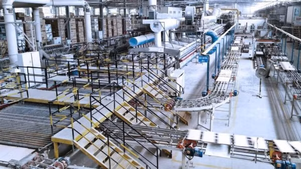 Nhà máy sản xuất vật liệu xây dựng quy mô lớn của Amy Grupo.