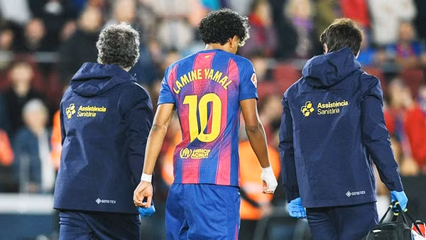 Lamine Yamal sẽ phải chạy đua với thời gian để kịp bình phục dự World Cup 2026.