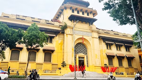 Công trình 19 Lê Thánh Tông trở thành mối quan tâm của giới chuyên môn về đề xuất xây dựng một bảo tàng tôn vinh tri thức. Ảnh: NAM DƯƠNG