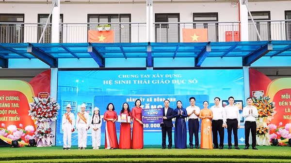 Ra mắt mô hình “Truyền thông số sáng, xanh, sạch, đẹp trong trường học”