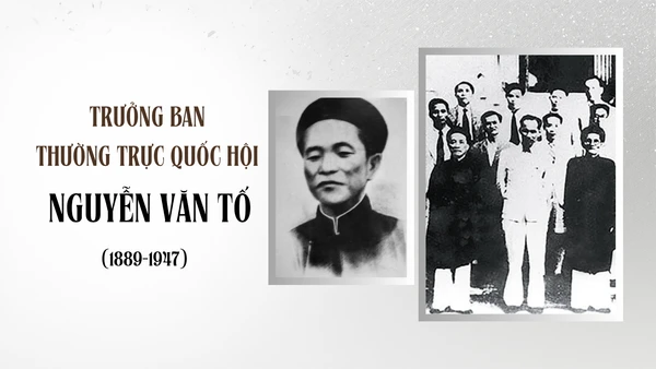 Trưởng Ban Thường trực Quốc hội Nguyễn Văn Tố (1889-1947)