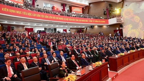 Các đại biểu dự Đại hội đại biểu Đảng bộ Thành phố Hồ Chí Minh lần thứ I, nhiệm kỳ 2025-2030 (Ảnh: BAN TỔ CHỨC)