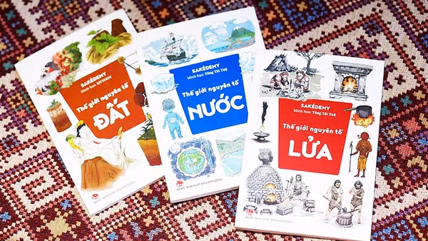 Hàng loạt sách thiếu nhi chào 1/6