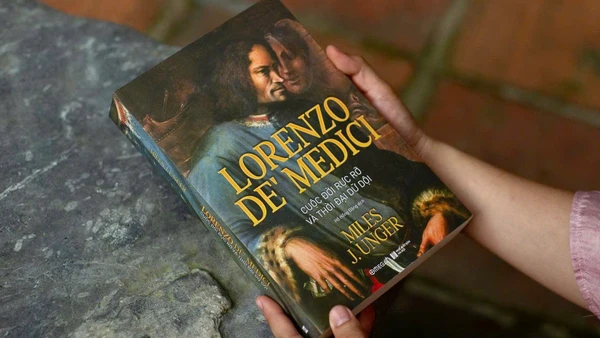 Cuốn sách “Lorenzo de’ Medici: Cuộc đời rực rỡ và thời đại dữ dội” của tác giả Miles J. Unger. (Ảnh: Omega Plus Books)