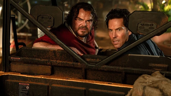 Đôi bạn thân ngoài đời Jack Black và Paul Rudd. (Ảnh: Galaxy Studio)