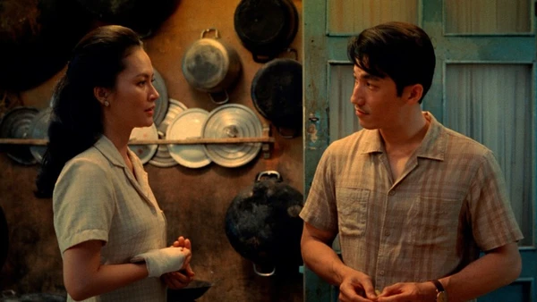 Đỗ Thị Hải Yến và Liên Bỉnh Phát trong phim. (Ảnh: Nhà sản xuất cung cấp)