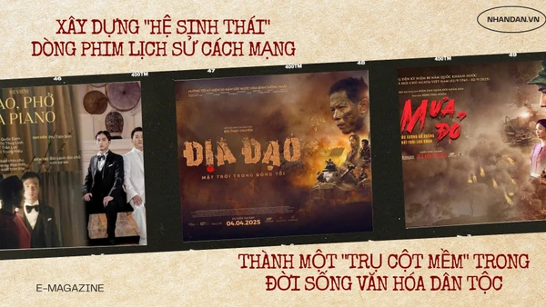 Xây dựng "hệ sinh thái" dòng phim lịch sử cách mạng thành một trụ cột mềm trong đời sống văn hóa dân tộc