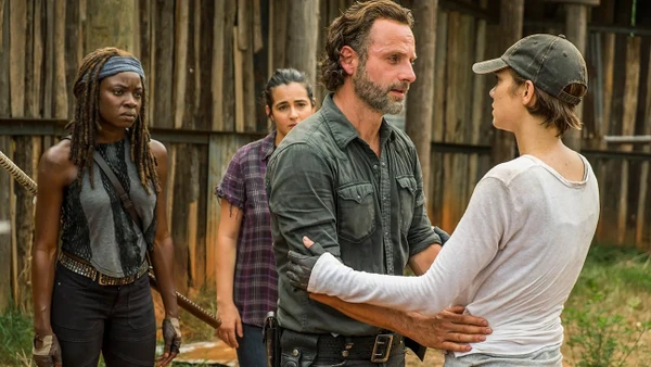Cảnh trong phim “The Walking Dead”.