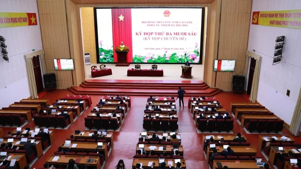 Kỳ họp thứ ba mươi sáu Hội đồng nhân dân tỉnh Lai Châu.