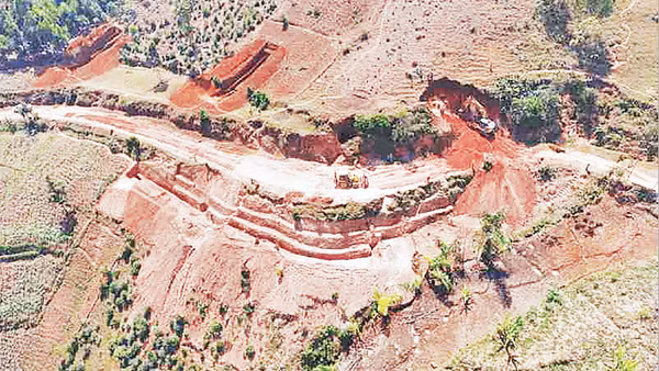 Mỏ của Rainbow Rare Earths ở Phalaborwa.
