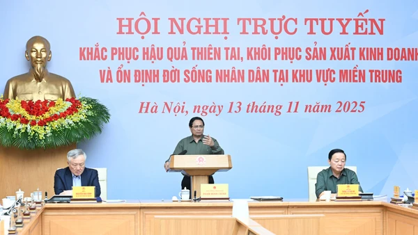 Thủ tướng Phạm Minh Chính phát biểu chỉ đạo hội nghị.