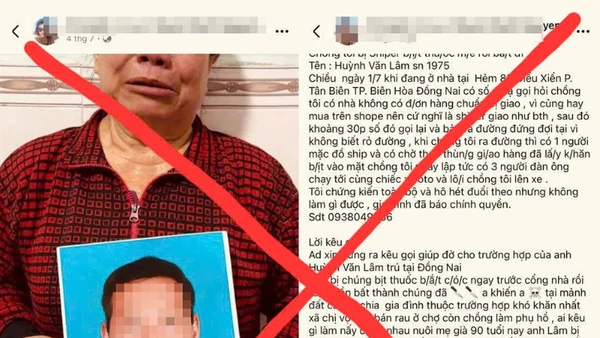 Thông tin giả về kêu gọi từ thiện lan truyền trên mạng xã hội nhưng nhiều người vẫn tin là thật.