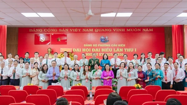 Đảng ủy phường Cầu Kiệu quyết tâm đưa địa phương phát triển văn minh, hiện đại, nghĩa tình. (Ảnh: Đảng ủy phường Cầu Kiệu)