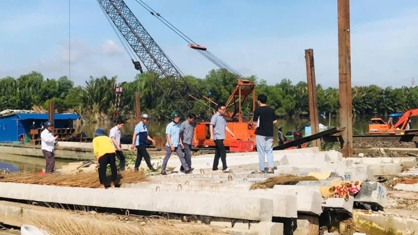 Một dự án chỉnh trang đô thị trên địa bàn xã Nhà Bè.