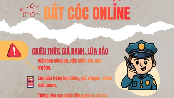 Cần nhận diện các thủ đoạn để phòng ngừa với tội phạm "bắt cóc online". (Ảnh: Internet)