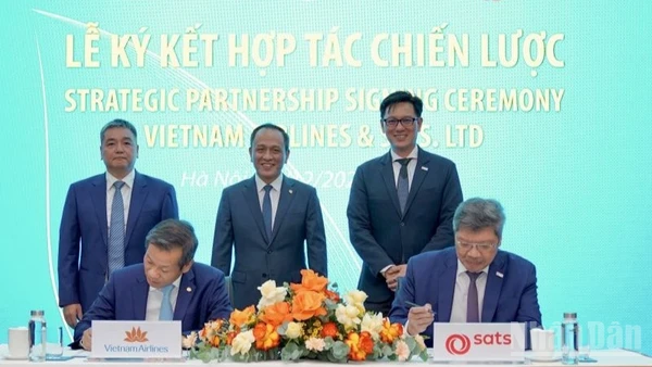 Thỏa thuận đánh dấu bước tiến quan trọng trong chiến lược mở rộng hợp tác quốc tế của Vietnam Airlines.