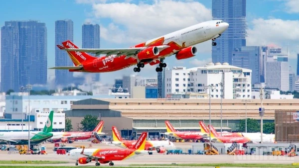 Hãng hàng không Vietjet khuyến mại giảm tới 50% hàng triệu vé bay Eco.