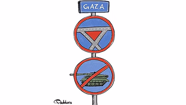 Biếm họa: AHMAD QADDURA