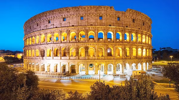 Đấu trường La Mã ngày nay. Ảnh: GETTYIMAGES