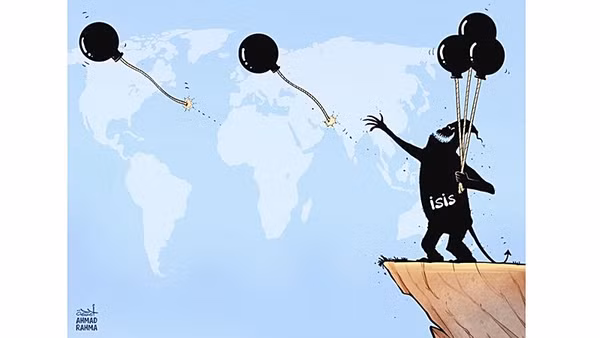 Biếm họa: AHMAD RAHMA