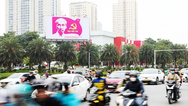 Đại hội XIV của Đảng tạo động lực, niềm tin để toàn Đảng, toàn dân, toàn quân chung sức, đồng lòng hiện thực hóa các mục tiêu đã đề ra. Ảnh: ANH QUÂN