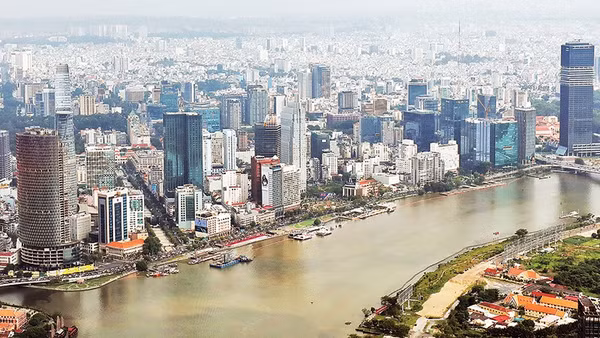 TP Hồ Chí Minh đã chuẩn bị từ sớm hạ tầng, nhân lực cho Trung tâm Tài chính quốc tế. Ảnh: Lê MINH