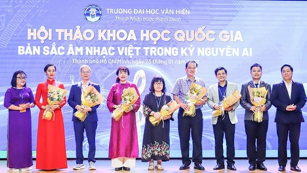 Các đại biểu nêu lên nhiều giải pháp xoay quanh việc phát triển bản sắc nhạc Việt trong kỷ nguyên AI.