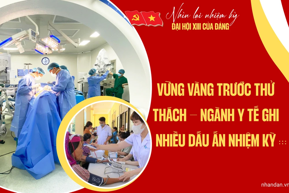 Vững vàng trước thử thách, ngành y tế đạt nhiều kết quả quan trọng trong nhiệm kỳ 2020-2025