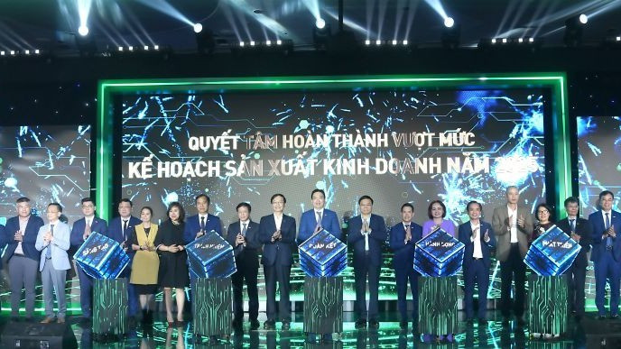 Tập thể lãnh đạo PV GAS quyết tâm hoàn thành vượt mức kế hoạch sản xuất, kinh doanh.
