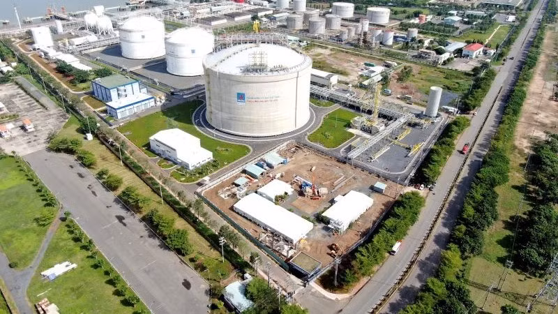 Hạ tầng kho cảng LPG tại Thành phố Hồ Chí Minh.