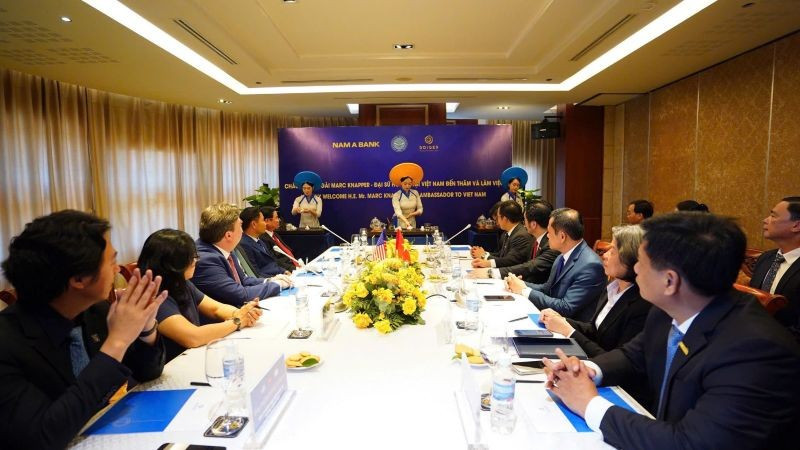 Nam A Bank đồng hành thúc đẩy ngoại giao, giao lưu văn hóa, kinh tế Việt Nam-Hoa Kỳ.