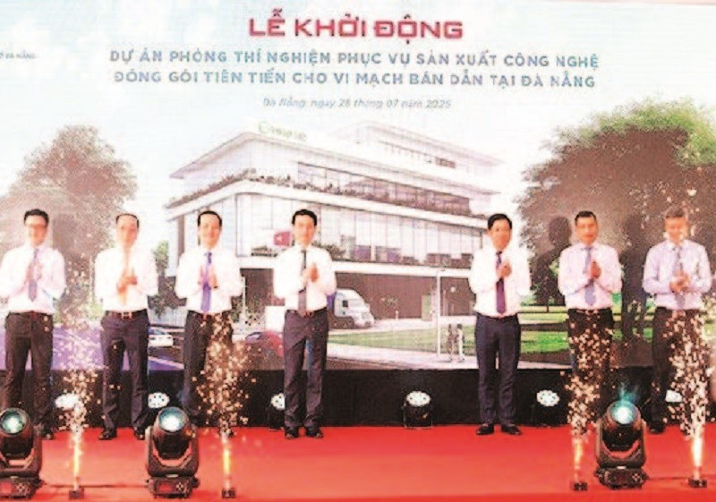 Khởi động Dự án Phòng thí nghiệm sản xuất công nghệ đóng gói tiên tiến cho vi mạch bán dẫn tại thành phố Đà Nẵng.