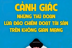 Tội phạm lừa đảo trên không gian mạng vẫn tiếp tục gia tăng mạnh.