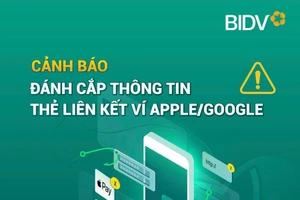 Cảnh báo lừa đảo liên kết ví Apple, Google.