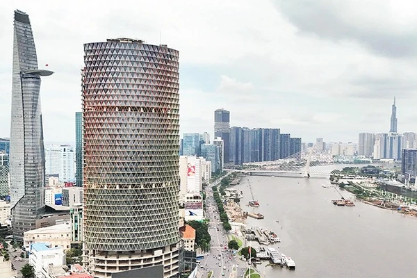 Thành phố Hồ Chí Minh thu hút gần 30 tập đoàn tài chính quốc tế đăng ký tham gia Trung tâm Tài chính quốc tế ngay từ giai đoạn đầu vận hành. (Ảnh THẾ ANH)